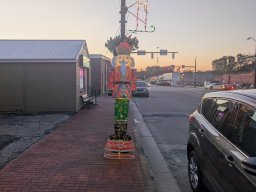 Christmas Light Poles